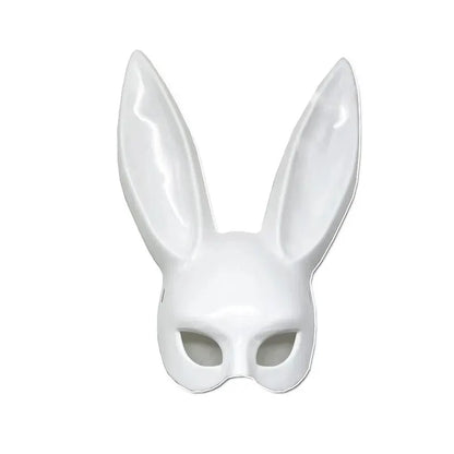 1pcs Black White Rabbit Mask