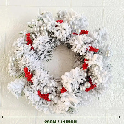 Christmas Wreath - Elegant Seasonal Decor - Decorative Wreath for Home & Holiday