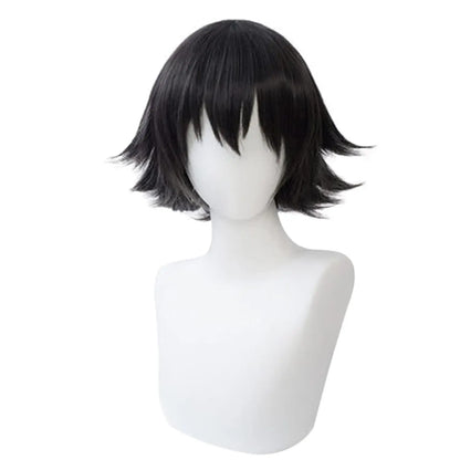 Short Orange Wig for Men Orange Cosplay Costume