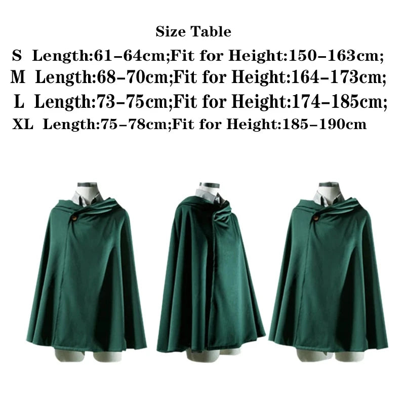 Japanese Hooded Cape Scout Corps Costume
