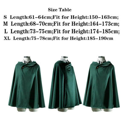 Japanese Hooded Cape Scout Corps Costume