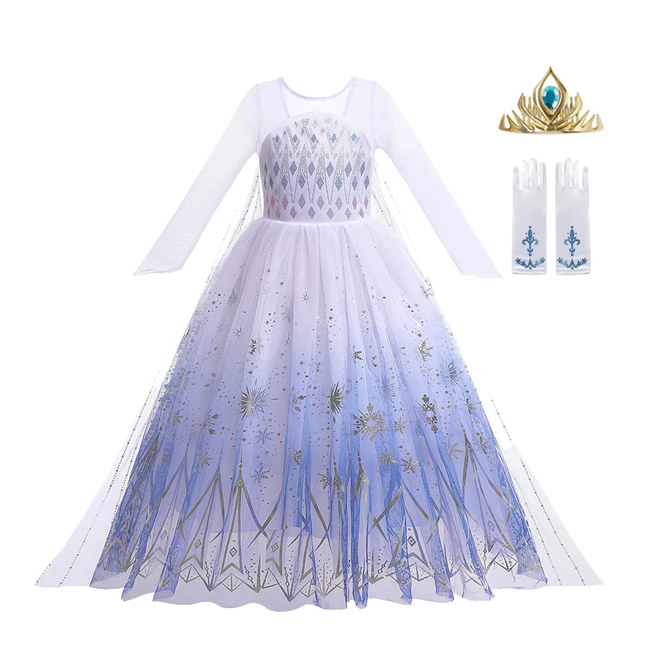 Princess Snow Queen gown