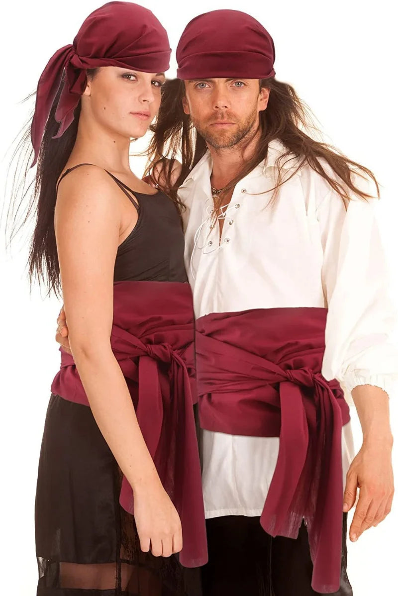 Pirate Headscarf and Belt Set 2Pcs - Festivewarehouse™