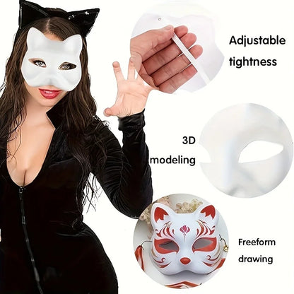 1-20pcs Japanese Mask Paper Blank Mask