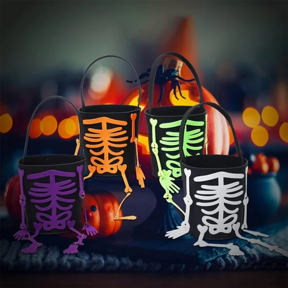 Halloween Felt Candy Bucket Trick or Treat