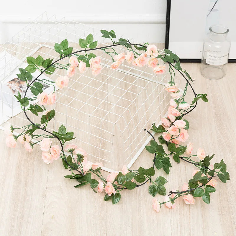 250CM Rose Artificial Flower Garland