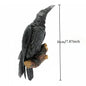 Fake Raven Resin Statue Bird Crow
