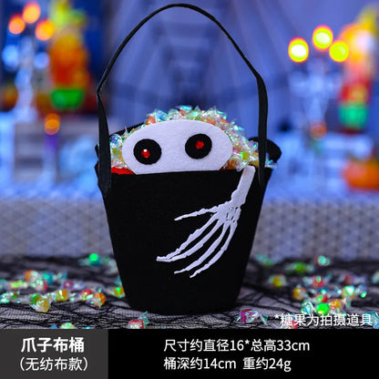 Halloween Theme Candy Bucket Bag