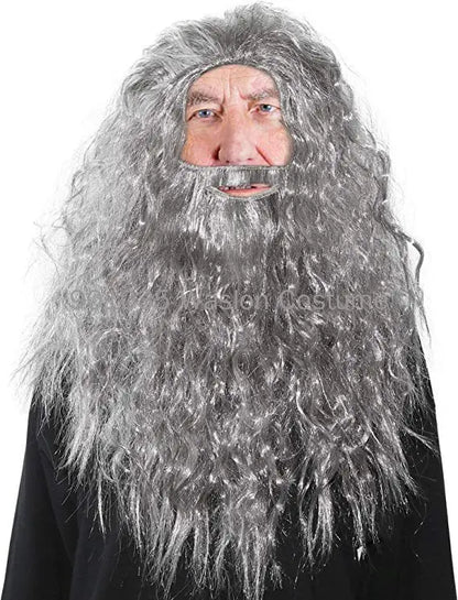 Beard Set Wizard Costume
