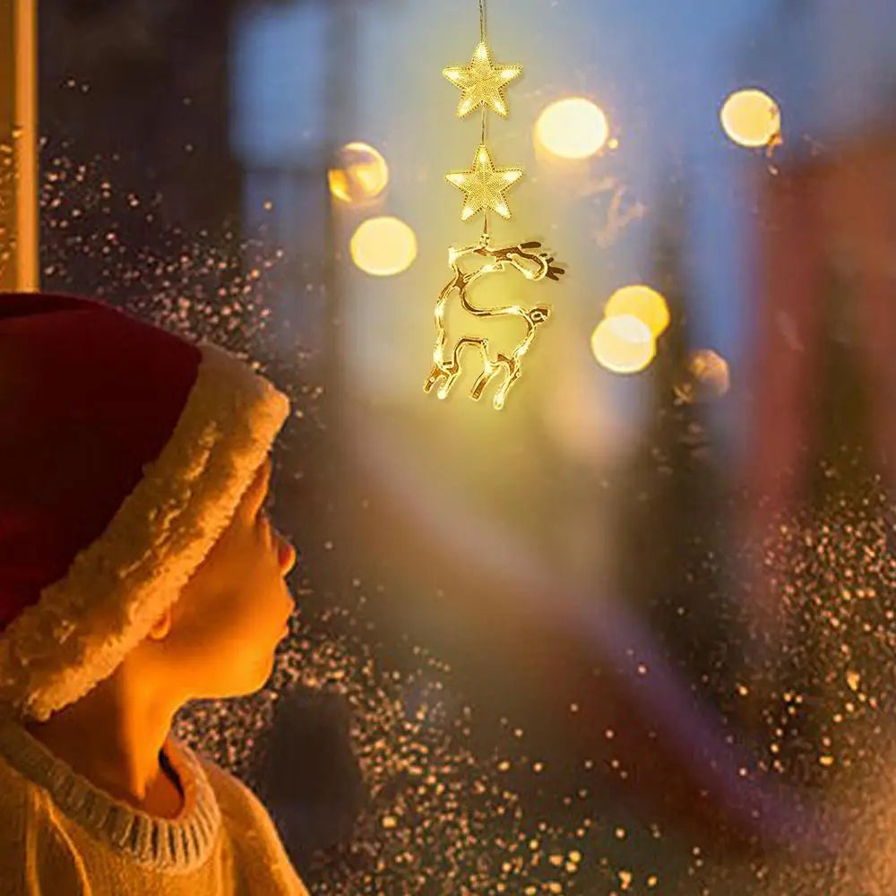 Christmas Window Porch Lights LED