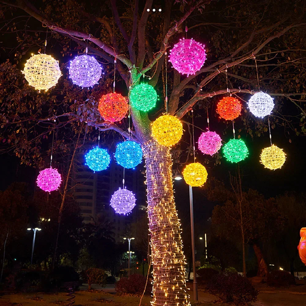 30CM Lantern Ball Fairy Globe Ball String Light