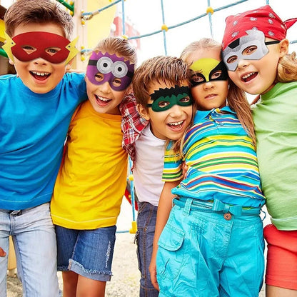 32Pcs Halloween Superhero Masks