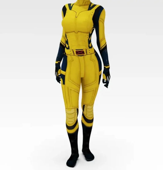 Superhero Wolverine Deadpool Costume for Adult