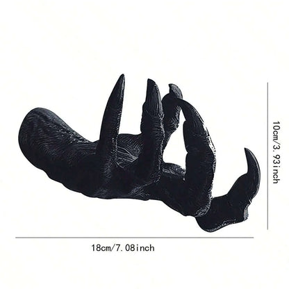 1pc, Black Resin Demon Claw