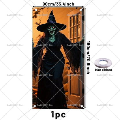 Witch Zombie Background Ghost