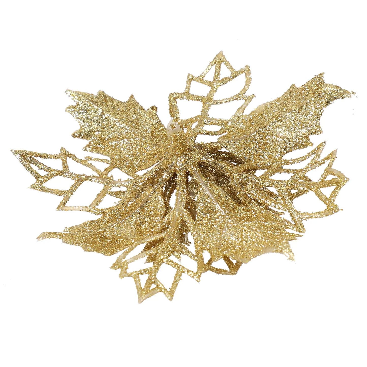 Artificial Flower Hollow Ornaments – Christmas Tree Decor