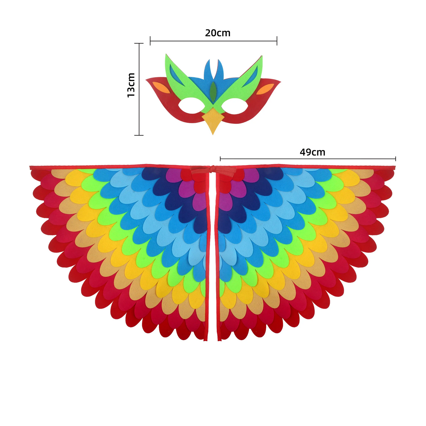 Children Owl Wings Costume