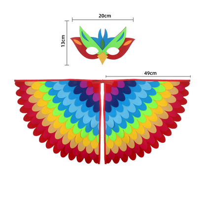 Children Owl Wings Costume