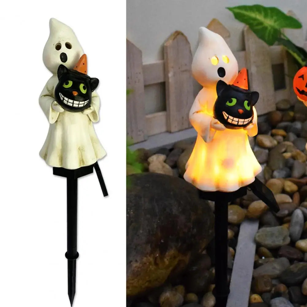 Solar Stake Light Spooky Solar Lights Set for Outdoor Yard