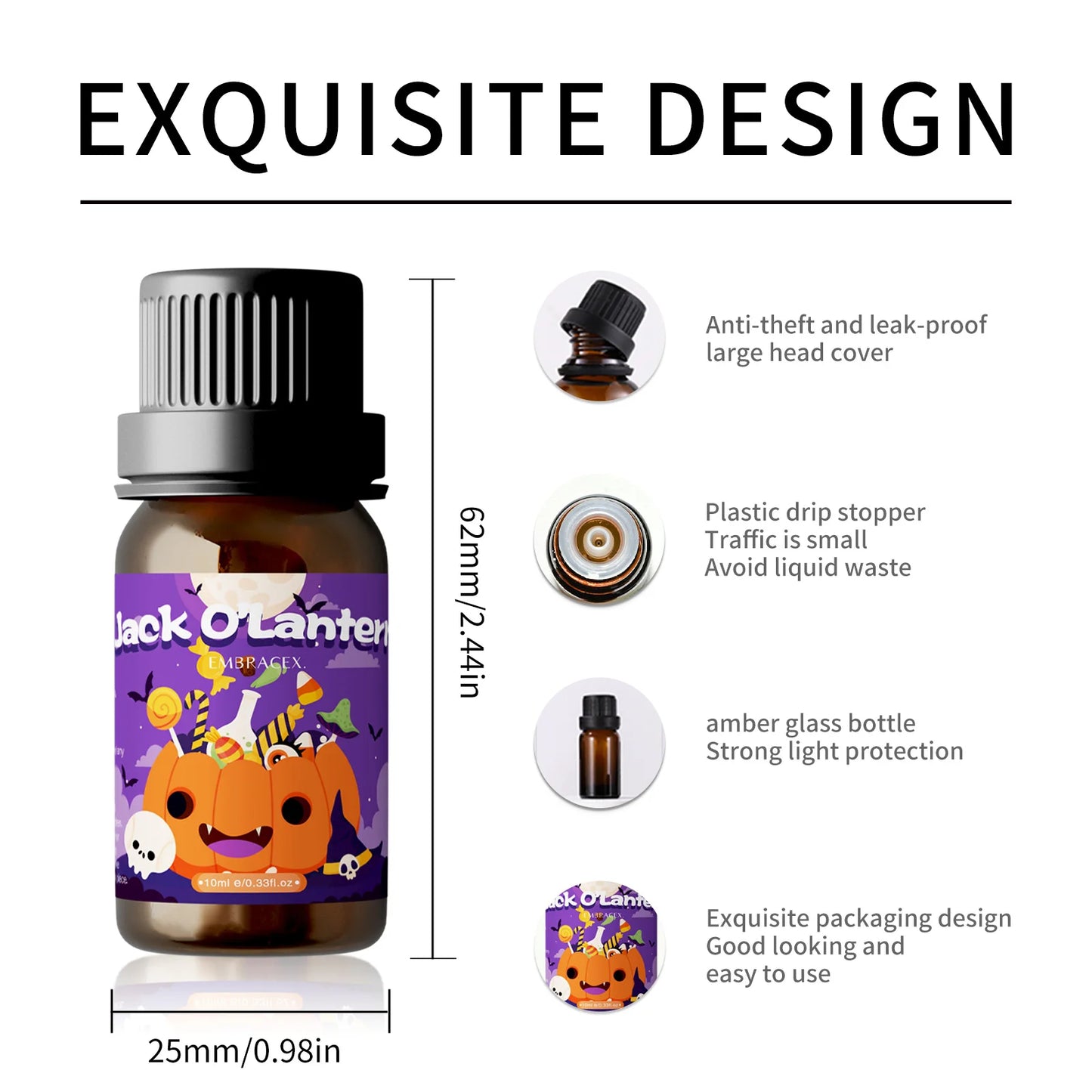 6PC/3PC/1PC Halloween Essential Lantern Oils