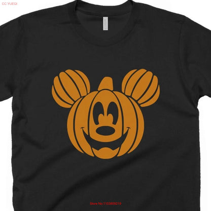 Halloween Theme Park Group T Shirt Funny Pumpkin Head SweaT Matching Mens Women s long or short sleeves