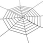 Giant Spider Web Halloween Decoration