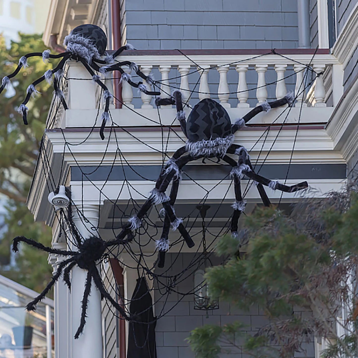 Giant Spider Web Halloween Decoration