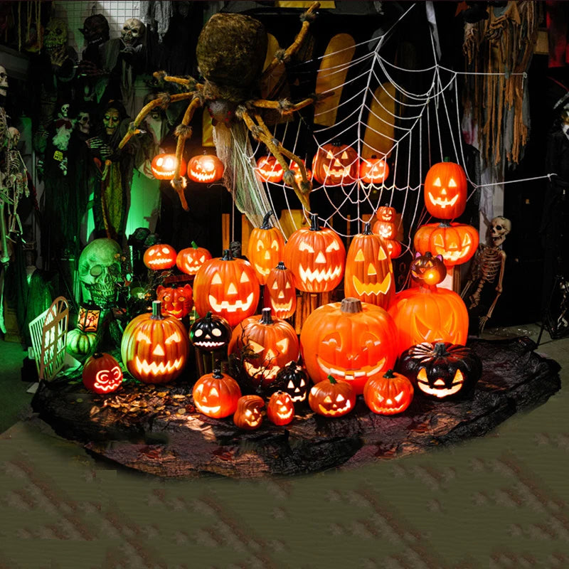 Halloween Decoration Scream Led Pumpkin