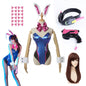 Anime Woman Jumpsuit Tights Dva Cosplay Costume