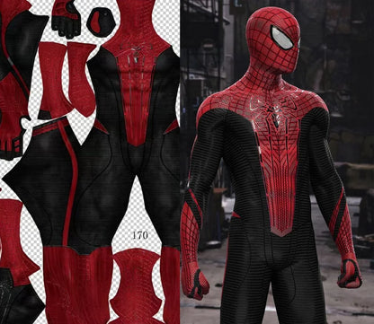 The Amazing Spiderman Cosplay TASM 1 Costume