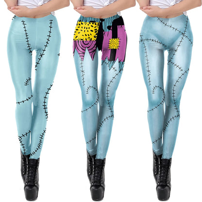 Women Slim Jumpsuit Catsuit Zentai Bodysuit Gothic Leggins