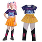 Anime K-Pop Mira Rumi Zoey Cosplay Costumes