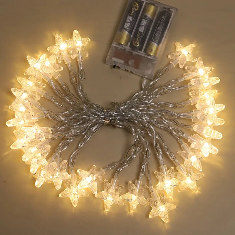 Star LED String Lights - Indoor Party