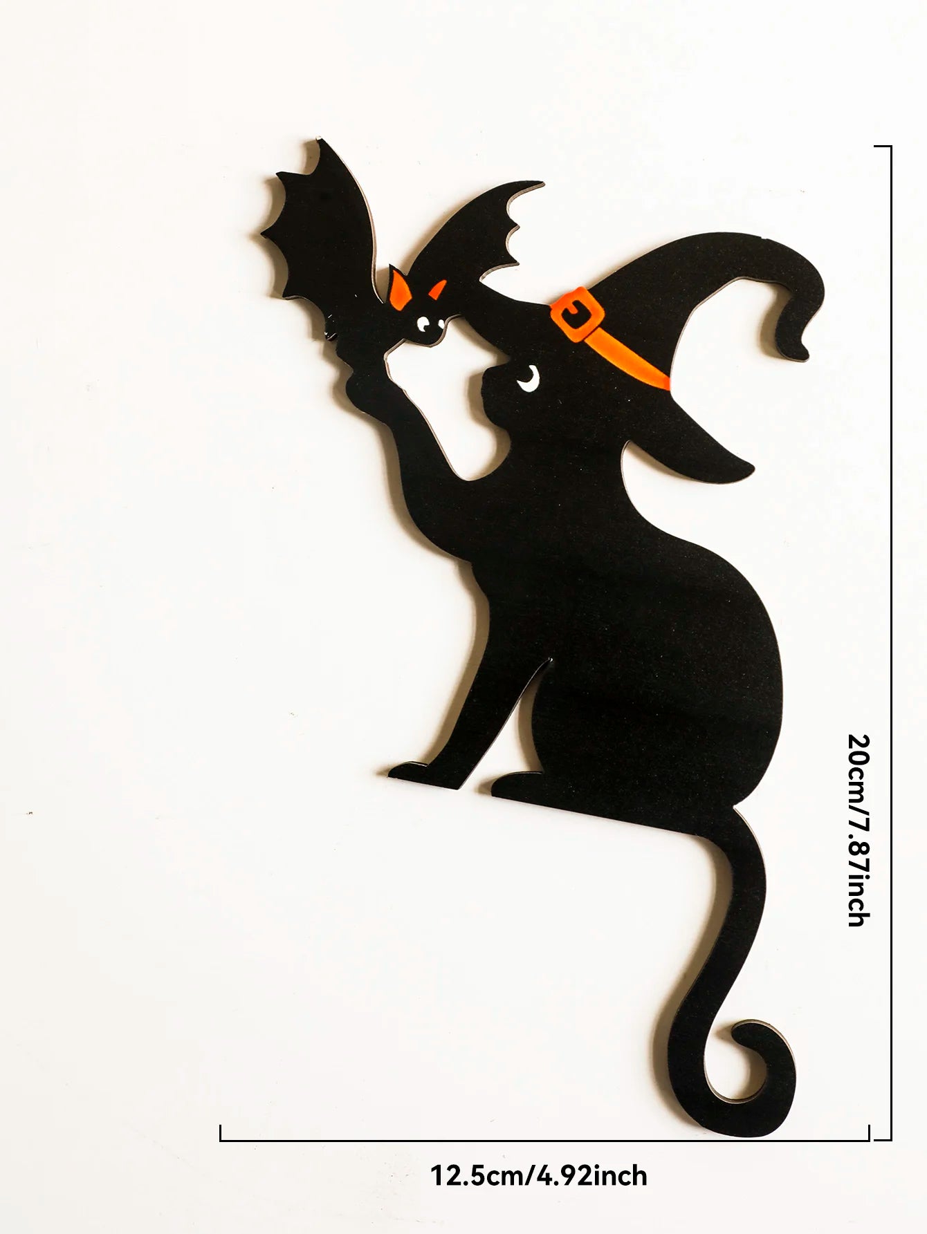 Halloween Black Cat Door Topper Decor