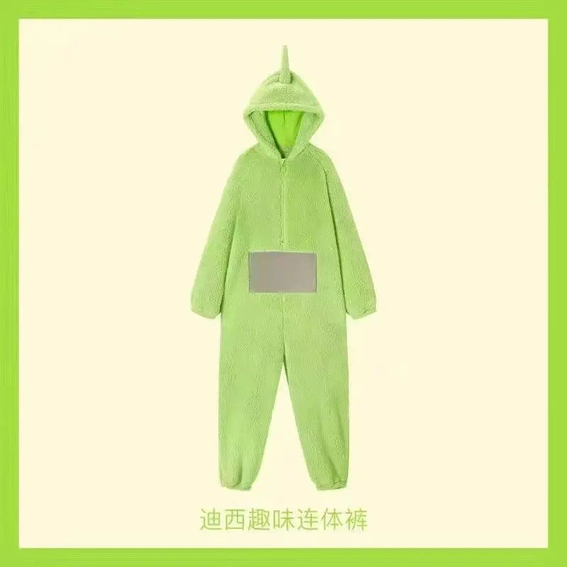 Kids Adult Teletubbies Costumes Soft Long