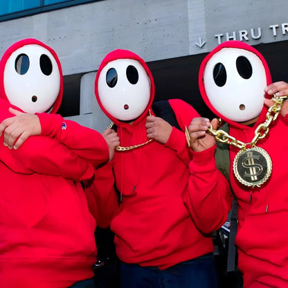 Game Bros Shy Guy Mask Cosplay Costume