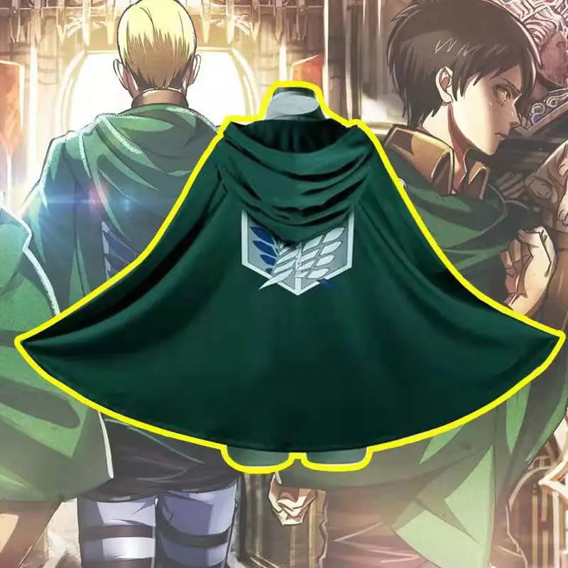 Japanese Hooded Cape Scout Corps Costume