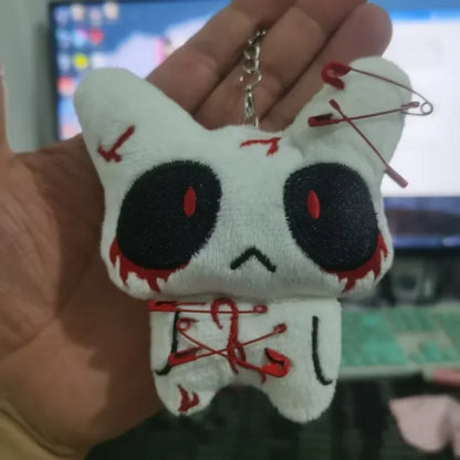 Keychain Creepy Bloody Monster Doll