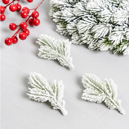 Artificial Pine Branches Christmas Wreath - Elegant Seasonal Decor