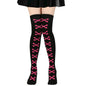 Womens Bone Thigh High Stockings