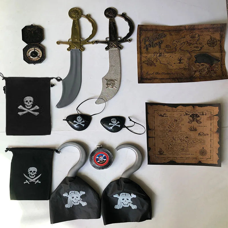 Halloween Pirate Toy Set Props Knife