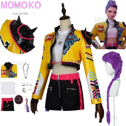 2025 Demon Hunters Huntrix Rumi Cosplay KPOP