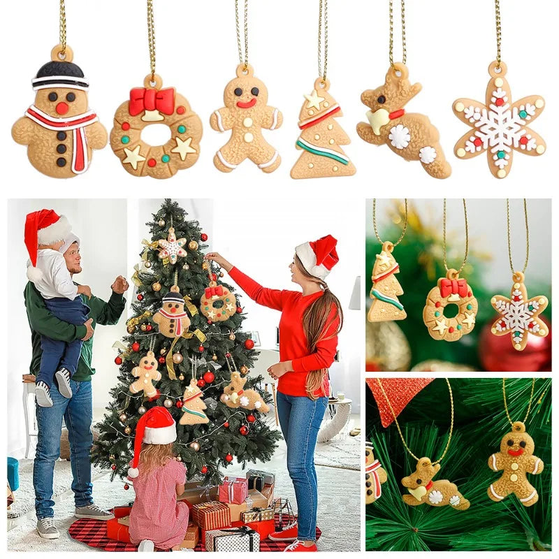 Xmas Gingerbread Man Ornaments