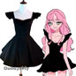 Anime ALIEN STAGE Mizi Cosplay Dress Costume