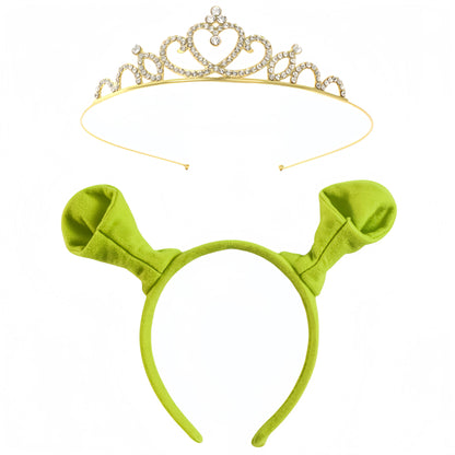Fiona Cosplay Crown Headband With Ear Costume