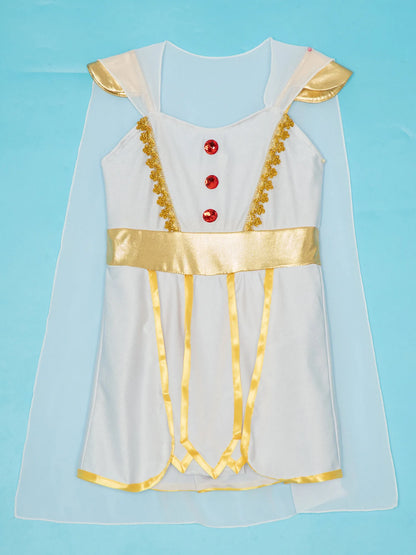 Girls Ancient Greek Athena Goddesses Queen Cosplay Costume