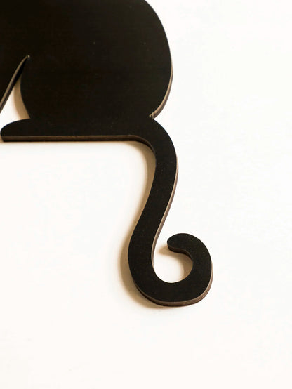 Halloween Black Cat Door Topper Decor