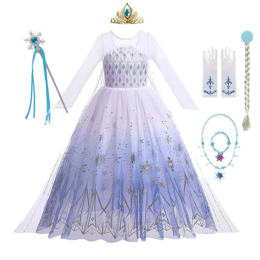 Princess Snow Queen gown
