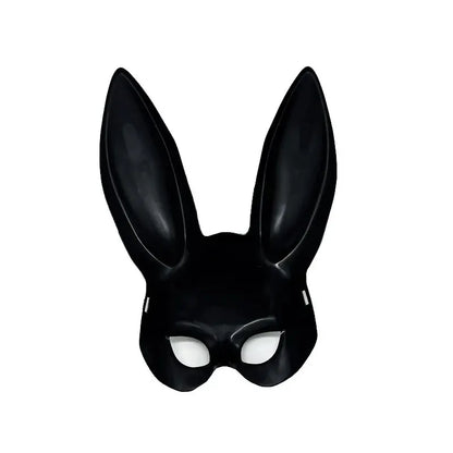 1pcs Black White Rabbit Mask