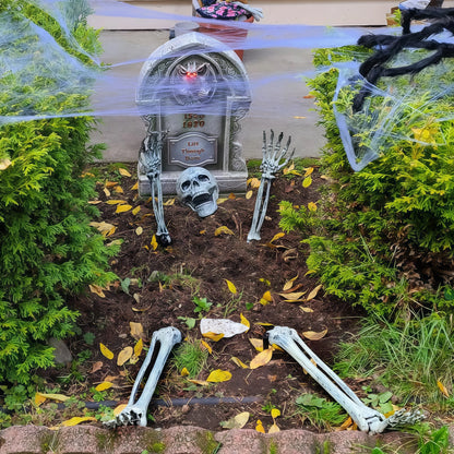 Skeleton Coming Out of the Ground